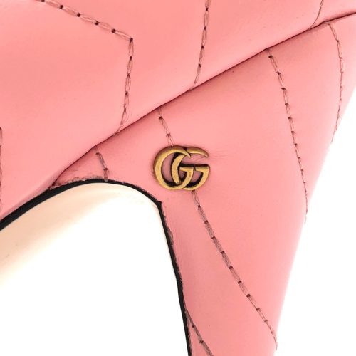 guccipinkchevronleatherpumpsIMG 0175